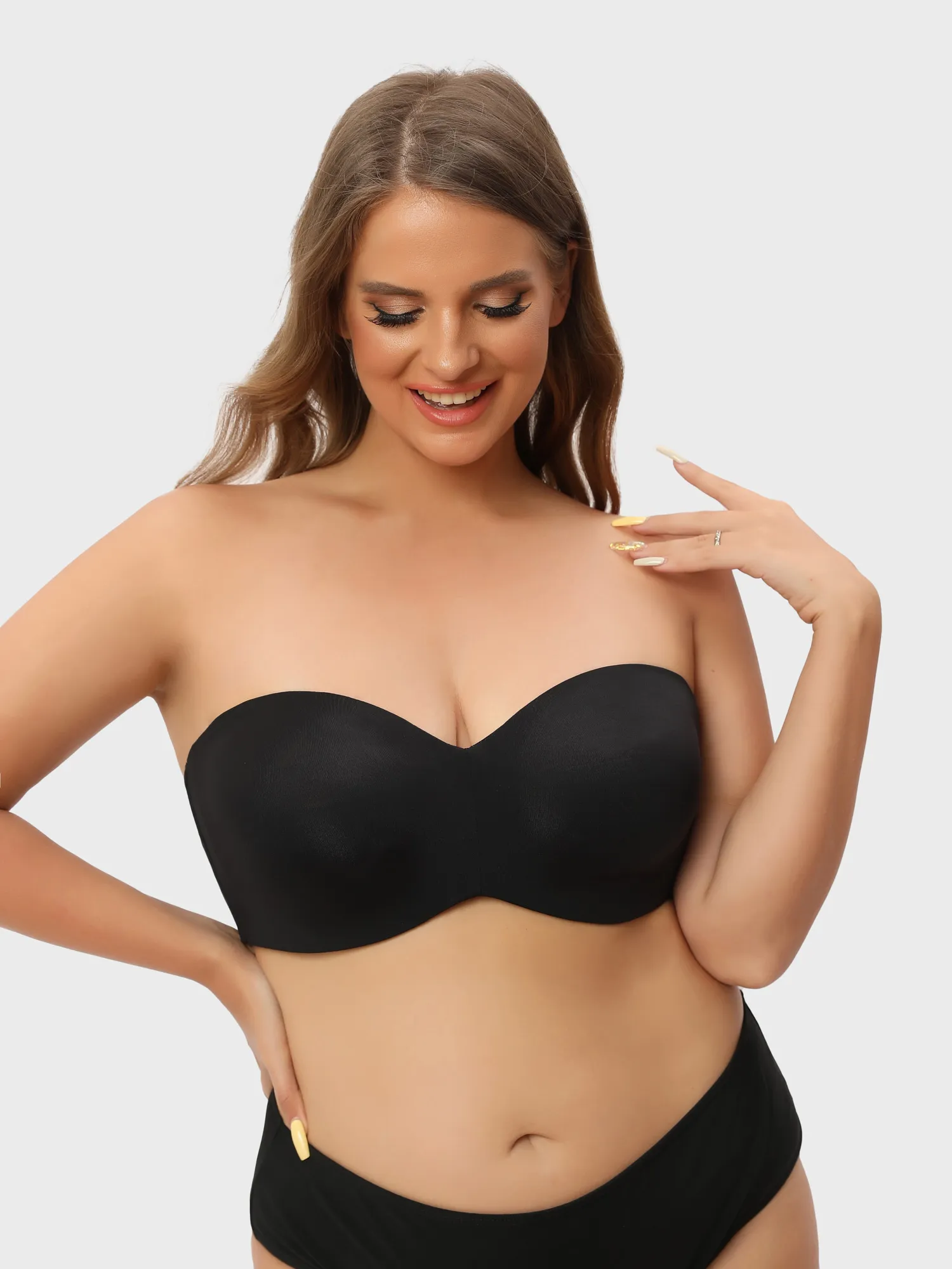Dream Products Comfort Sleep Bra, Front Closure, Black, Size 36 at