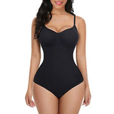 Seamless Shapewear Women With Tight-Fitting Butt-lifting Tummy-Control Waist-Slimming Elastic Straps Body-Enhancing One-Piece Lingerie to Optimize Curves